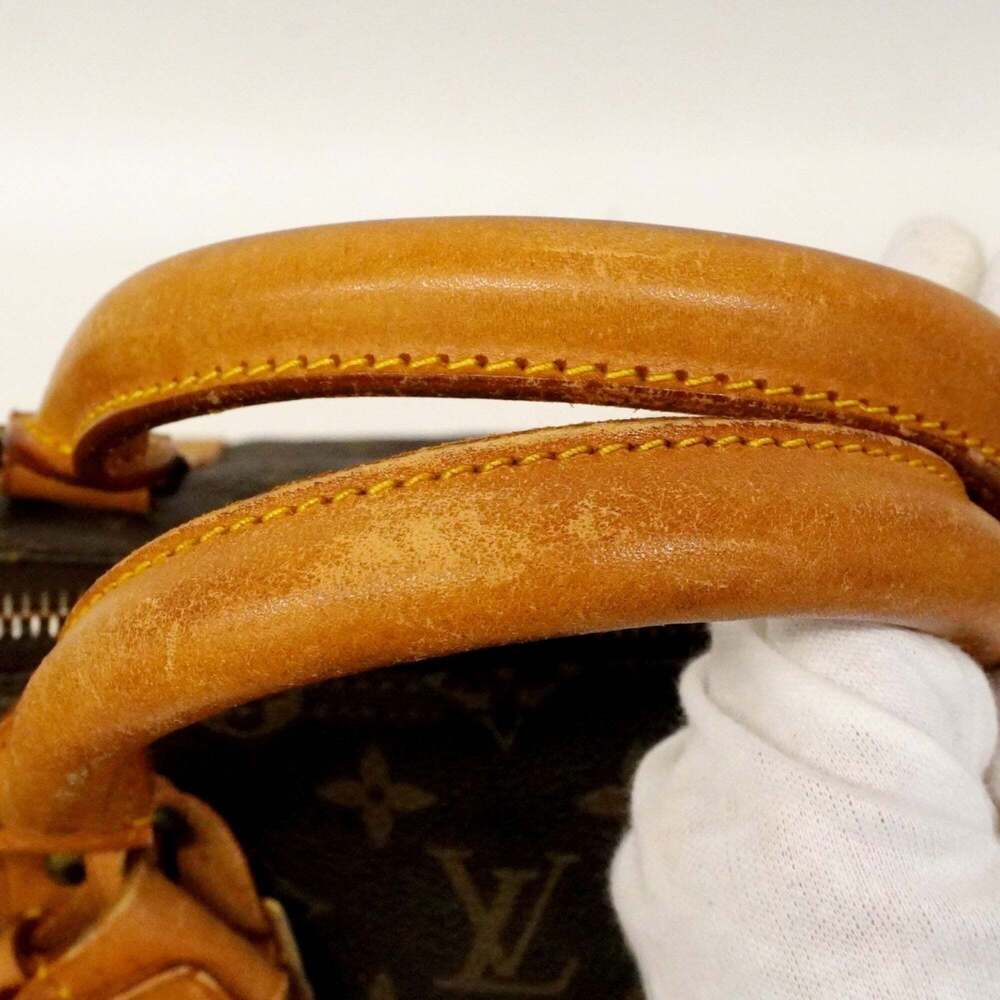 LOUIS VUITTON Brown Monogram Keepall 55 Boston Bag - Picture 10 of 16